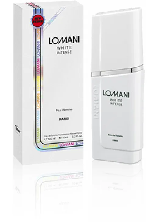 Parfums Parour Туалетна вода з переважаючим цитрусовим ароматом Lomani White Intense - фото 1