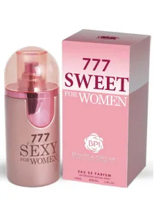 Туалетная вода с преобладающим сладким ароматом 777 Sweet For Women по цене 176₴  в категории Парфюмерия Страна производства ОАЭ