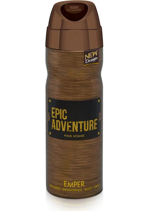 Парфумований дезодорант з переважаючим деревним ароматом Epic Adventure - фото 1