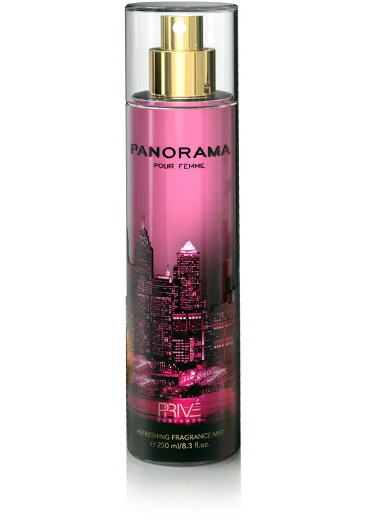 Prive Parfums Бодимист с цветочно-фруктовым ароматом Body Mist Panorama - фото 1