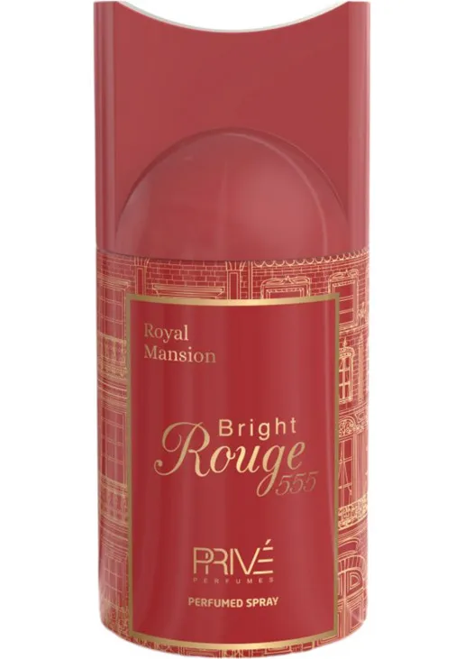 Парфумований дезодорант з переважаючим квітковим ароматом Deo Bright Rouge 555 - фото 1