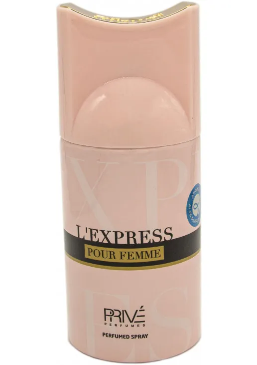 Парфумований дезодорант з переважаючим квітково-фруктовим ароматом L' Express - фото 1
