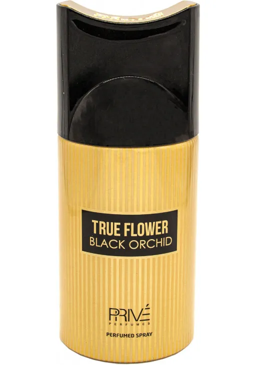 Парфумований дезодорант з переважаючим пряним ароматом True Flower Black Orchid - фото 1