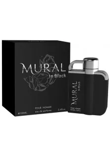 Парфюмированная вода с преобладающим мускусным ароматом Mural In Black по цене 487₴  в категории Парфюмерия
