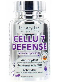 Липосомальный комплексный антиоксидант Cellu 7 Defense по цене 1200₴  в категории Диетические и пищевые добавки Время применения Утренний