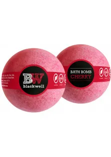 Бомбочка для ванни Вишня Bath Bomb Cherry за ціною 65₴  у категорії Бомбочки для ванни Тип шкіри Усі типи шкіри