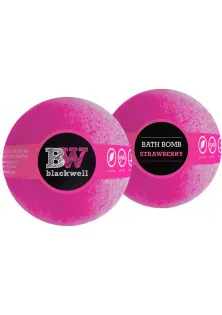 Бомбочка для ванни Полуниця Bath Bomb Strawberry за ціною 65₴  у категорії Blackwell Призначення Ароматизація