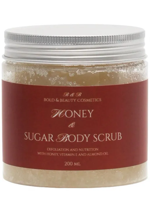 Скраб для тіла Honey & Sugar Body Scrub - фото 1