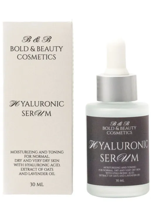 Bold and Beauty Сироватка для обличчя Hyaluronic Serum - фото 1
