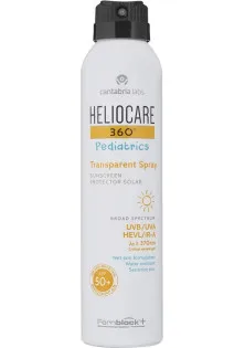 Прозорий сонцезахисний спрей для ніжної дитячої шкіри Pediatrics Transparent Spray SPF 50+ за ціною 1755₴  у категорії Косметика для дітей Країна ТМ Іспанія