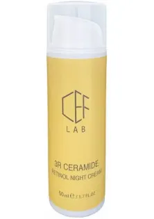Удосконалюючий нічний ретиноловий крем для обличчя 3R Ceramide Retinol Night Cream за ціною 1500₴  у категорії Косметика для обличчя Серiя 3R Ceramide