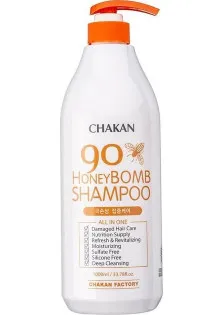 Медовий шампунь Honey Bomb 90% Shampoo за ціною 481₴  у категорії Chakan Об `єм 250 мл
