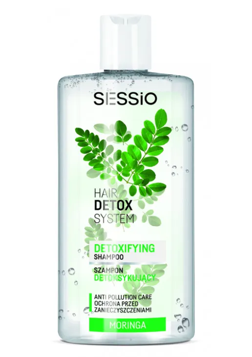 Шампунь с пантенолом Sessio Hair Detox System Shampoo - фото 1