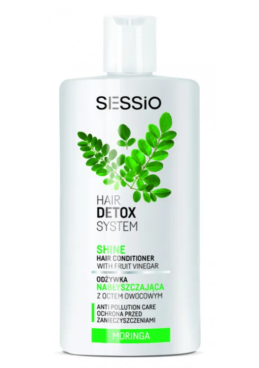 Кондиціонер з фруктовим оцтом Sessio Hair Detox System Conditioner - фото 1