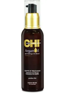 Відновлююча олія для волосся Argan Oil Plus Moringa Oil Leave-In Treatment за ціною 126₴  у категорії Косметика для волосся Бренд CHI