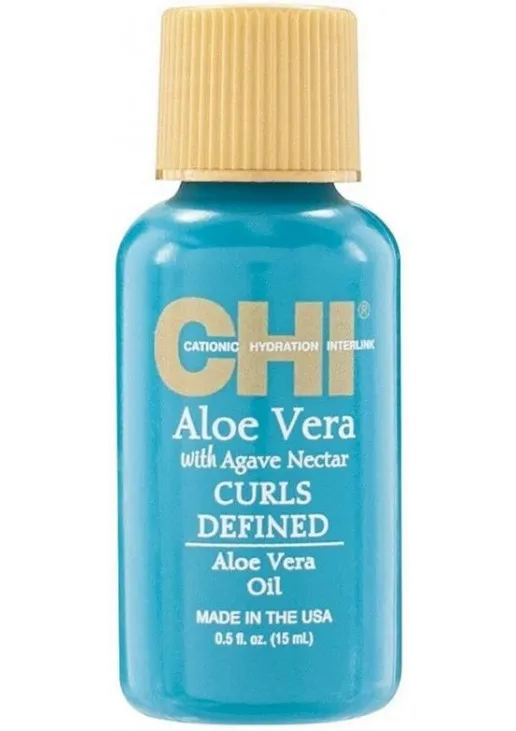 Сироватка з алое для кучерявого волосся Curls Defined Aloe Vera Oil - фото 1