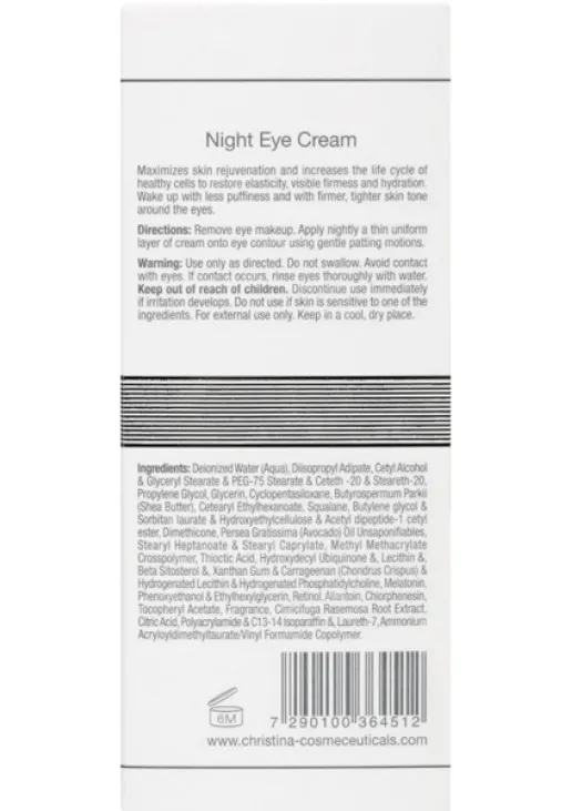 Нічний крем для шкіри навколо очей Wish Night Eye Cream - фото 2