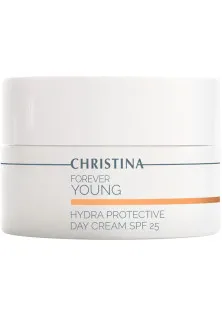 Денний гідрозахисний крем Forever Young Hydra Protective Day Cream SPF 25 за ціною 2535₴  у категорії Christina Ступінь захисту SPF 25