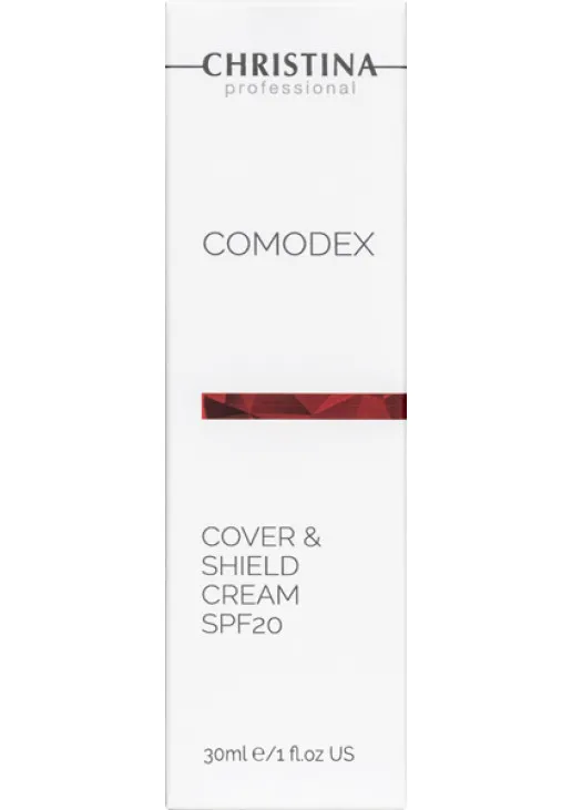Крем з тонуючим ефектом Comodex Cover & Shield Cream SPF 20 - фото 2