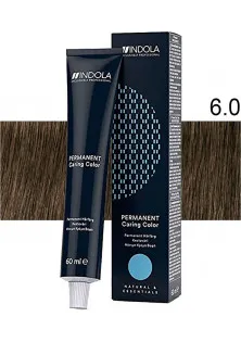 Перманентна крем-фарба Indola Permanent Caring Color №6.0 за ціною 228₴  у категорії Фарба для волосся Вінниця