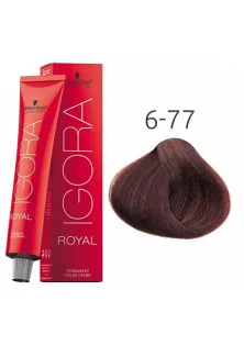 Фарба для волосся Permanent Color Creme №6-77 за ціною 388₴  у категорії Косметика для волосся Тип Фарба для волосся
