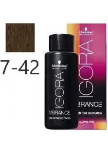 Купить Schwarzkopf Professional Краска для волос Vibrance Alcohol-Free №7-42 выгодная цена