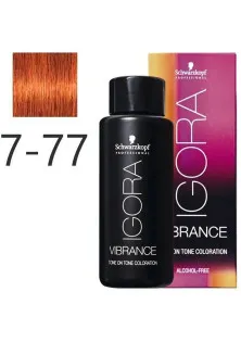 Фарба для волосся Vibrance Alcohol-Free №7-77 за ціною 453₴  у категорії Засоби для фарбування волосся Стать Для жінок