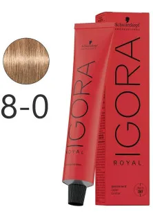 Фарба для волосся Permanent Color Creme №8-0 за ціною 388₴  у категорії Засоби для фарбування волосся Серiя Igora