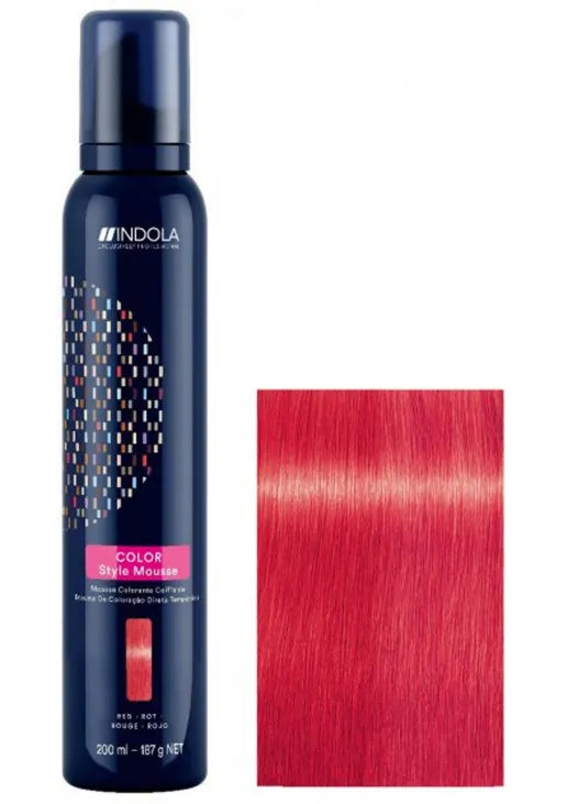 Мус для фарбування волосся Indola Color Style Mousse - фото 1