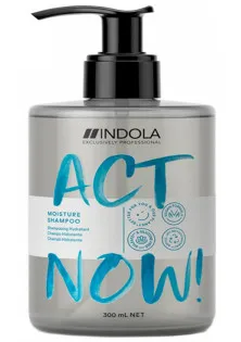 Шампунь для увлажнения волос Moisture Shampoo по цене 444₴  в категории Indola Серия Act Now