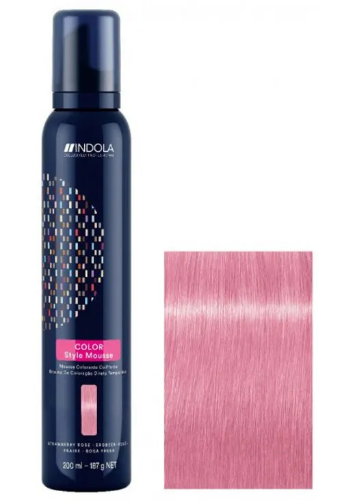 Мус для фарбування волосся Indola Color Style Mousse - фото 1