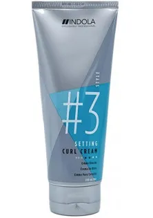 Крем для створення локонів Curl Cream №3 за ціною 509₴  у категорії Крем для волосся Indola