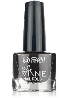 Купити Colour Intense Лак для нігтів емаль чорний Colour Intense Minnie №025 Enamel Black, 5 ml вигідна ціна
