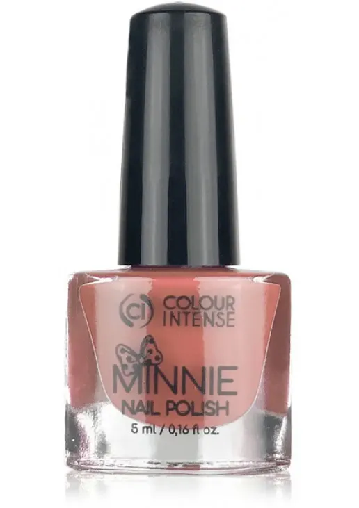 Лак для нігтів емаль бежево-рожевий Colour Intense Minnie №037 Enamel Beige-pink, 5 ml - фото 1
