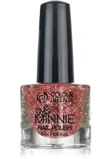 Лак для нігтів гліттер червоний Colour Intense Minnie №081 Glitter Red, 5 ml за ціною 20₴  у категорії Лак для нігтів