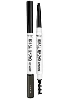 Карандаш для бровей черный Eyebrow Pencil Ideal Brows №303 в Украине