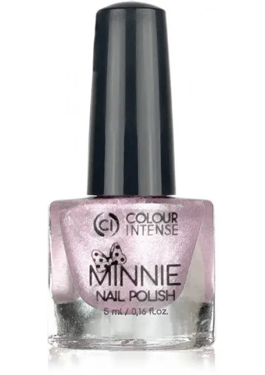 Лак для нігтів шиммер рожевий космічний Colour Intense Minnie №098 Space Pink Shimmer, 5 ml - фото 1