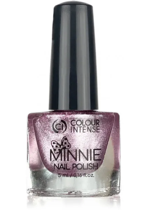 Лак для нігтів шиммер бузковий Colour Intense Minnie №111 Shimmer Lilac, 5 ml - фото 1