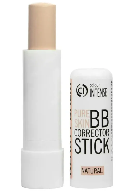 Colour Intense Коректор-стік ВВ для обличчя натуральний BB Pure Skin Stick Corrector №01 Natural - фото 1