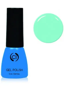 Купити Colour Intense Гель-лак для нігтів емаль м'ята блакитна Colour Intense №005 Mint Blue Enamel, 5 ml вигідна ціна