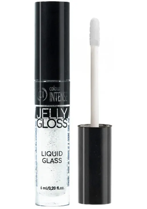 Блиск для губ із шиммером Морозний Jelly Gloss Lip Gloss With Shimmer Frosty №08