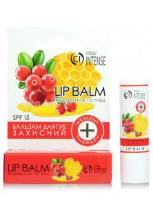 Купити Colour Intense Бальзам для губ захисний Журавлина та мед Lip Balm Healthy Therapy №03 вигідна ціна