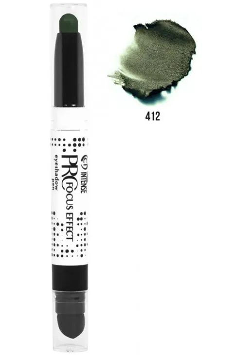 Тіні-олівець для повік смарагд Eyeshadow Pen №412 - фото 1