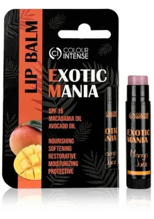 Купить Colour Intense Бальзам для губ Сок манго Lip Balm Exotic Mania №02 выгодная цена