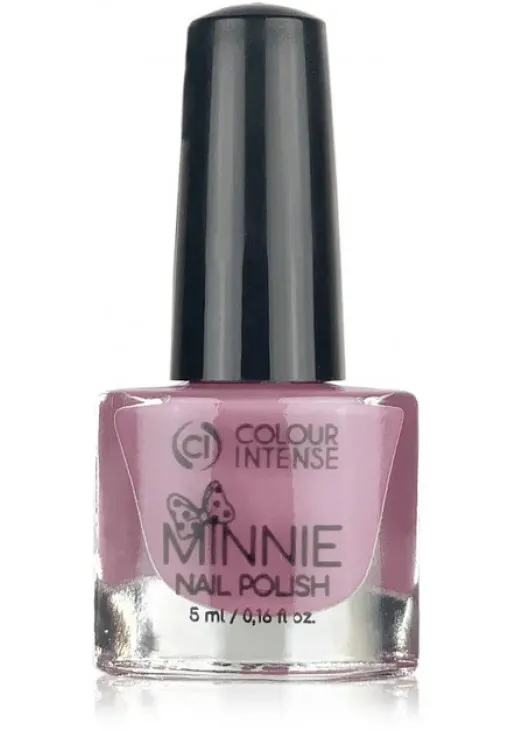 Лак для нігтів емаль бузковий Colour Intense Minnie №158 Enamel Lilac, 5 ml - фото 1