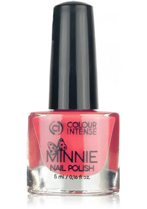 Лак для нігтів емаль трояндовий бутон Colour Intense Minnie №190 Enamel Pink Bud, 5 ml - фото 1