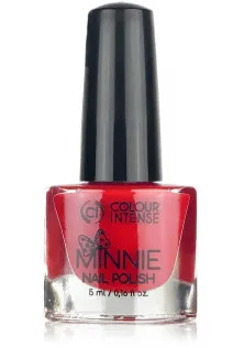 Купити Colour Intense Лак для нігтів емаль червоний Colour Intense Minnie №188 Enamel Red, 5 ml вигідна ціна