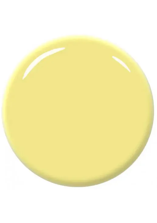 Лак для нігтів емаль жовта пастель Colour Intense Minnie №186 Enamel Yellow Pastel, 5 ml - фото 2