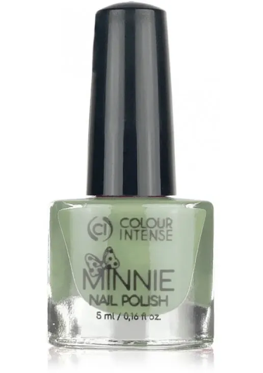Лак для нігтів емаль м'ята Colour Intense Minnie №184 Mint Enamel, 5 ml - фото 1