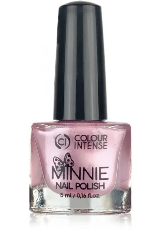 Лак для нігтів перламутр лавандовий Colour Intense Minnie №207 Pearl Lavender, 5 ml - фото 1